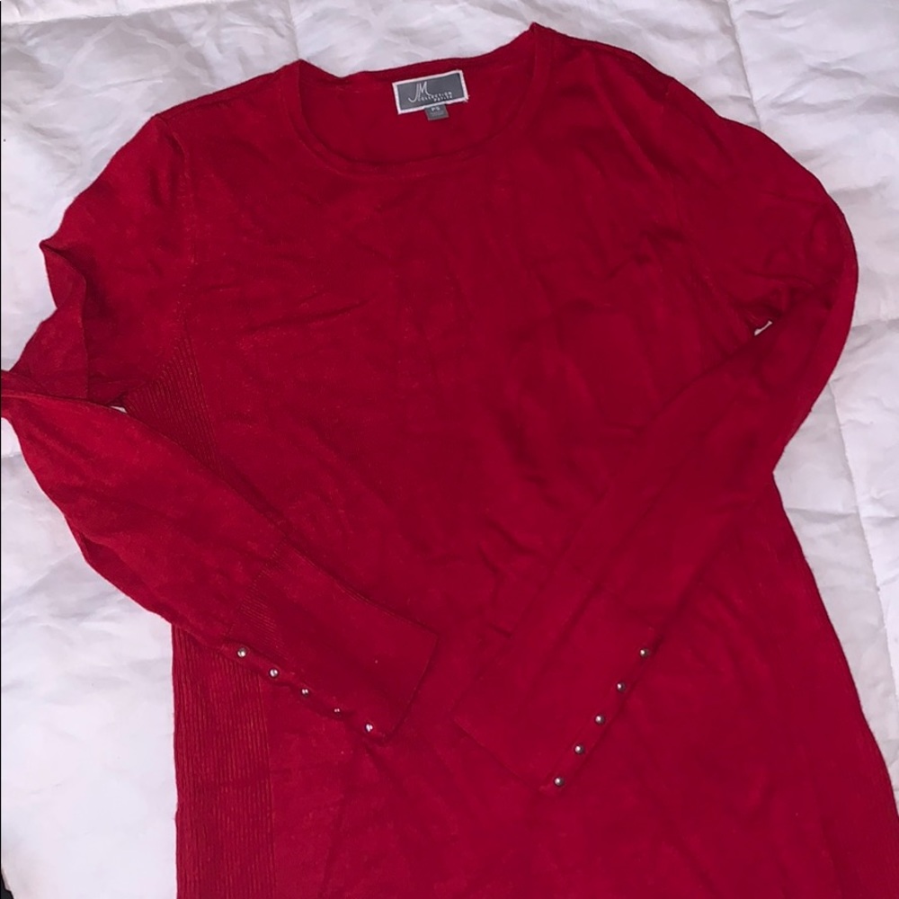 Red sweater